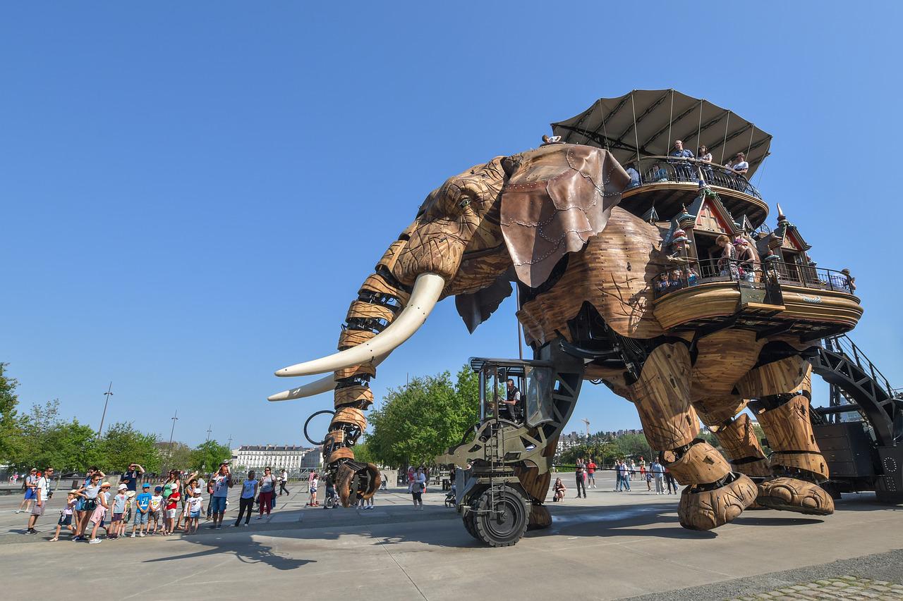 The Photo Shows the Iconic Elephant of the City of Nantes. - Eventdrive Article