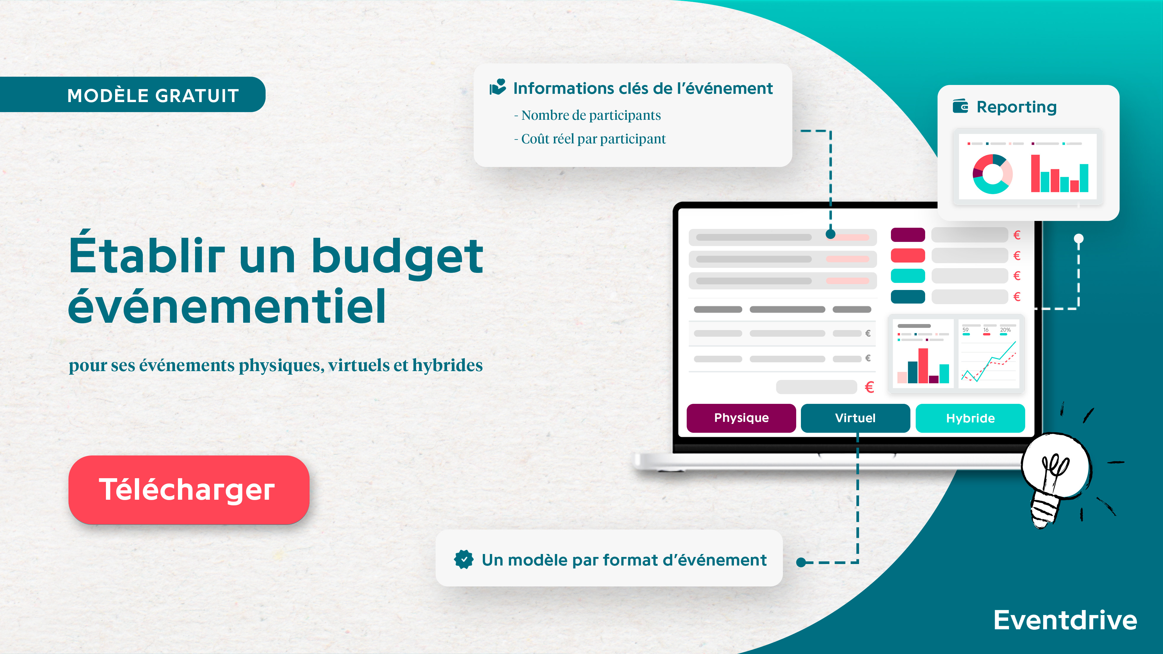 visuel représentant un budget événementiel